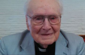 Fr. Knight at the age of 100